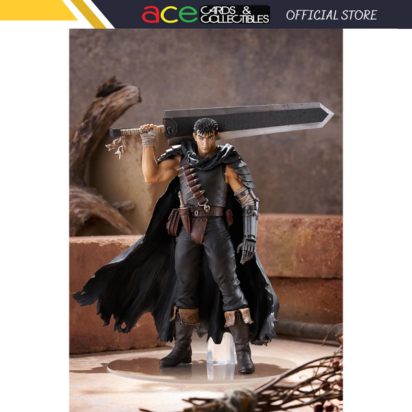 Berserk L Size POP UP Parade "Guts" (Black Swordsman Ver.)-Max Factory-Ace Cards & Collectibles