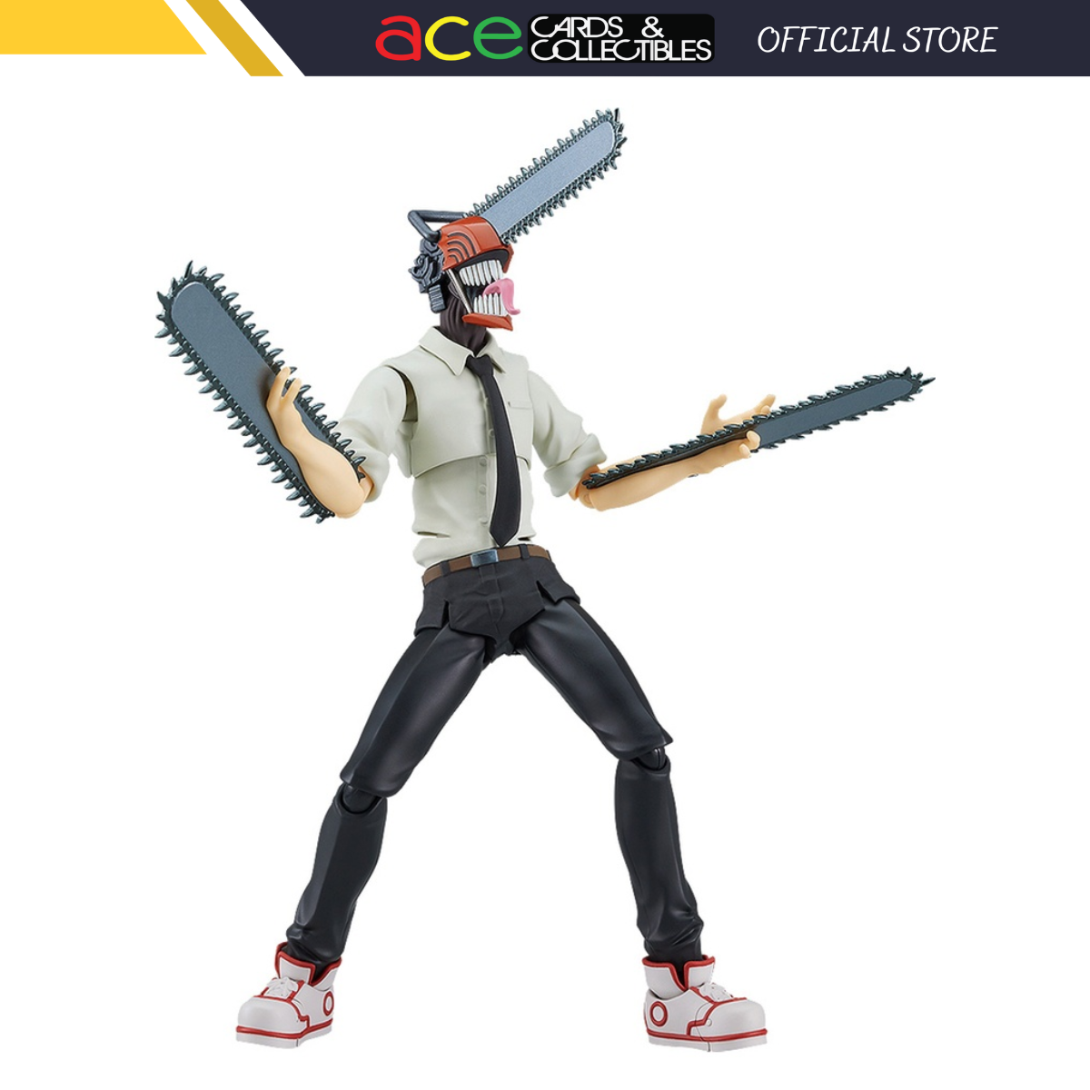 Chainsaw Man Figma [584] &quot;Denji&quot;-Max Factory-Ace Cards &amp; Collectibles