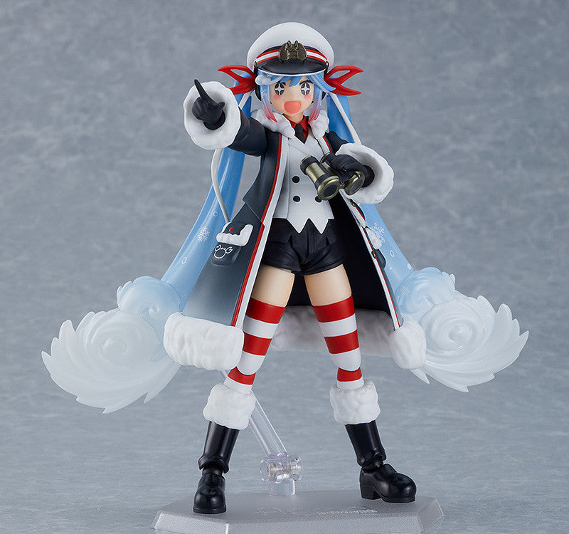 Character Vocal Series 01: Hatsune Miku Figma [EX-066] &quot;Snow Miku&quot; (Grand Voyage Ver.)-Max Factory-Ace Cards &amp; Collectibles