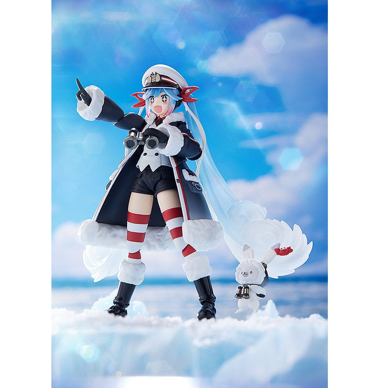 Character Vocal Series 01: Hatsune Miku Figma [EX-066] &quot;Snow Miku&quot; (Grand Voyage Ver.)-Max Factory-Ace Cards &amp; Collectibles