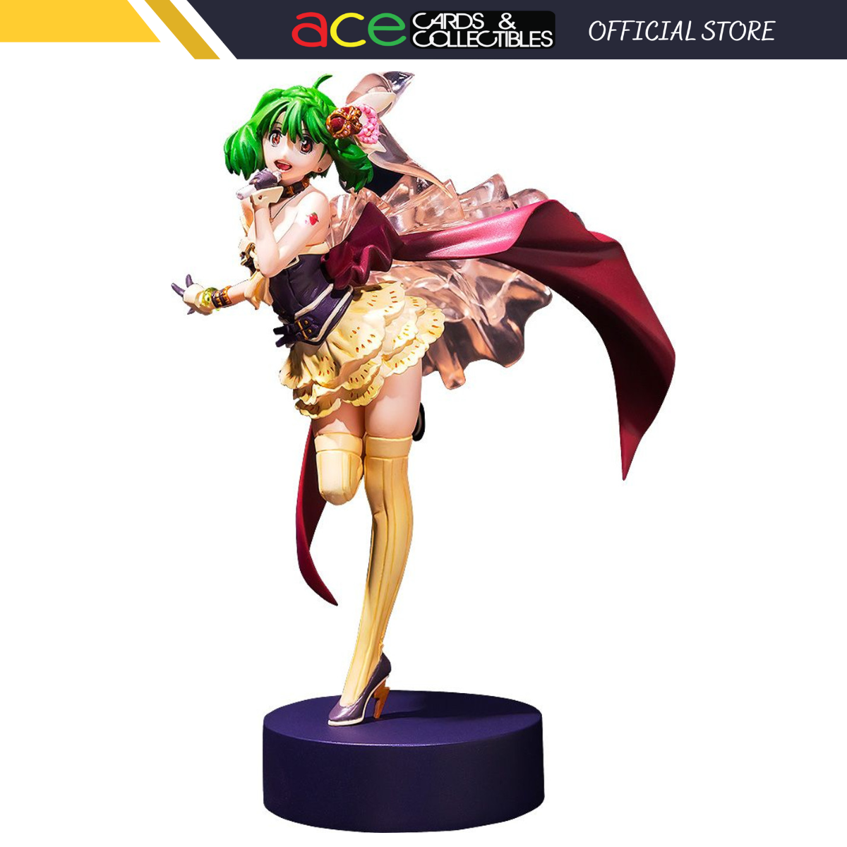 Macross Frontier The Movie: The Wings of Goodbye Plamax MF-08: Minimum Factory &quot;Ranka Lee&quot; (Re-run)-Max Factory-Ace Cards &amp; Collectibles