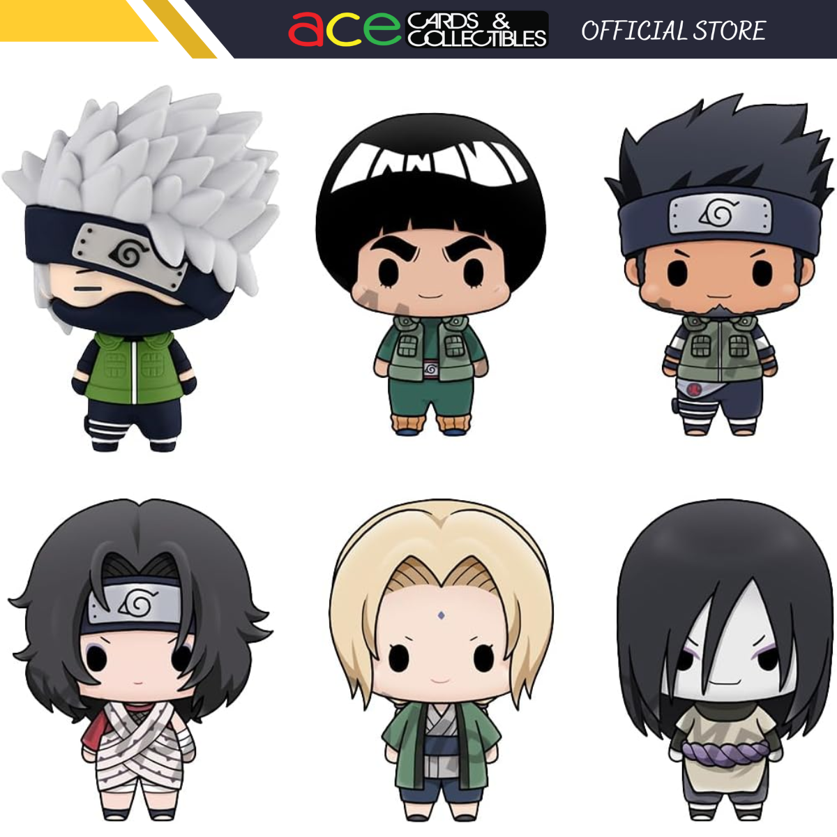 CHOKORIN MASCOT NARUTO SHIPPUDEN VOL 4 SET-Single Box-MegaHouse-Ace Cards & Collectibles