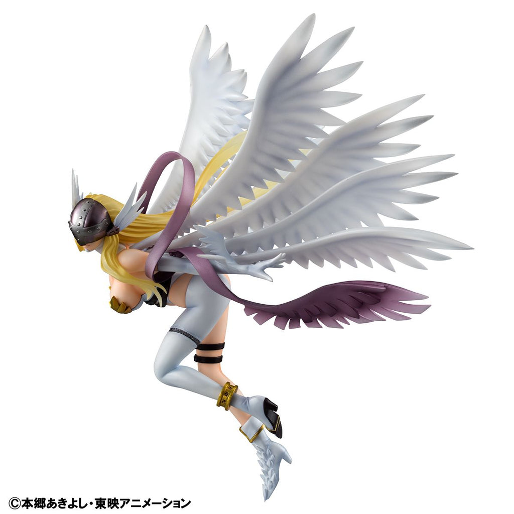 Digimon Adventure G.E.M. Series Figurine “Angewomon & Hikari Yagami"-MegaHouse-Ace Cards & Collectibles