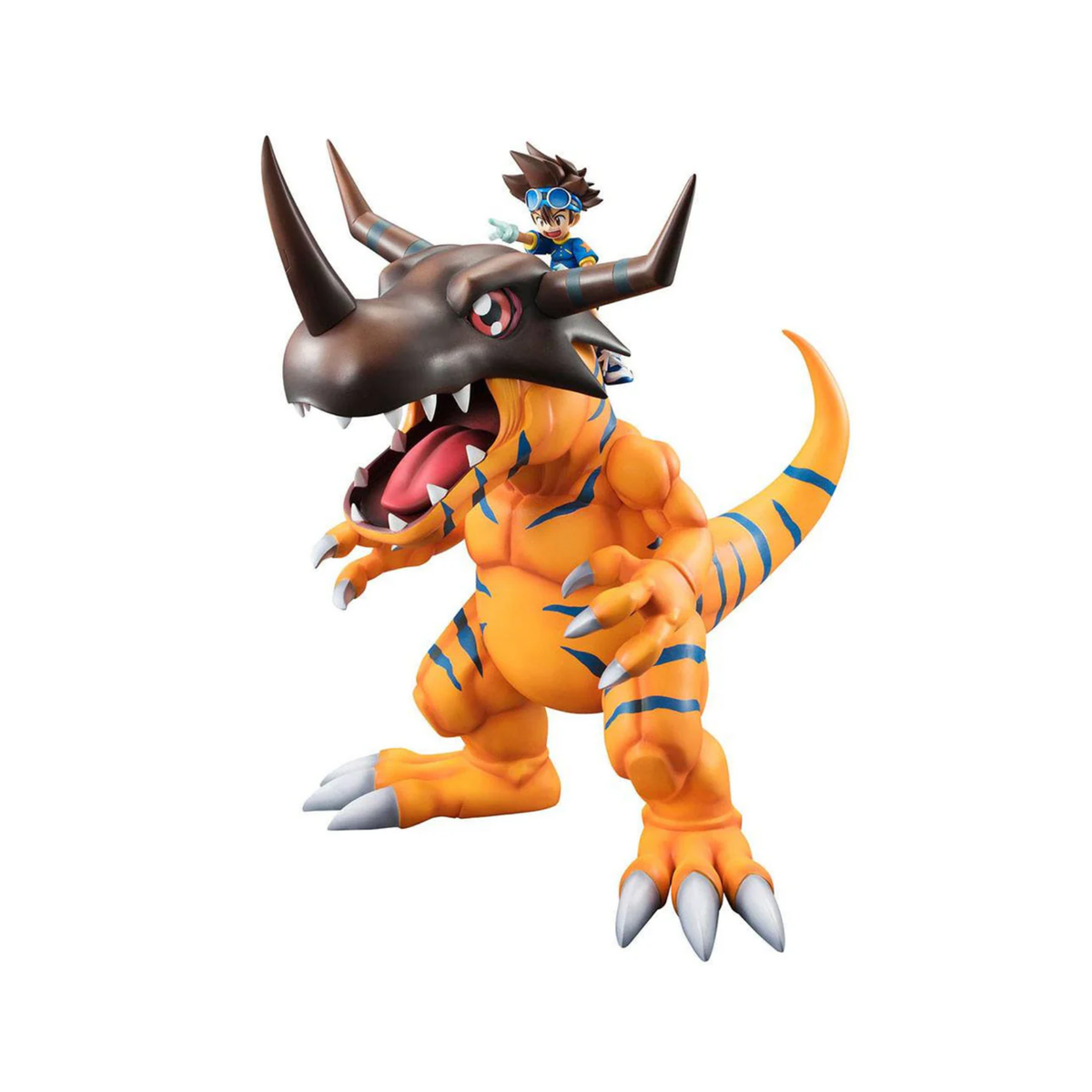 Digimon Adventure G.E.M. Series "Greymon & Taichi Yagami" (Repeat)-MegaHouse-Ace Cards & Collectibles
