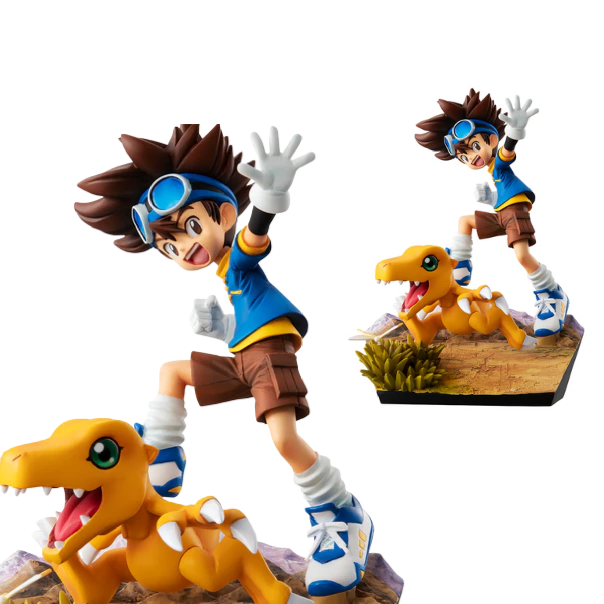 Digimon Adventure G.E.M. Series "Taichi Yagami & Agumon" 20th Anniversary (Repeat)-MegaHouse-Ace Cards & Collectibles