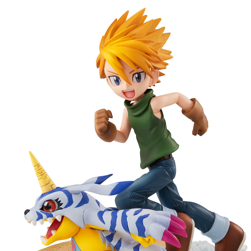 Digimon Adventure -G.E.M. Series- "Yamato Ishida & Gabumon" (2022 Ver.)-MegaHouse-Ace Cards & Collectibles