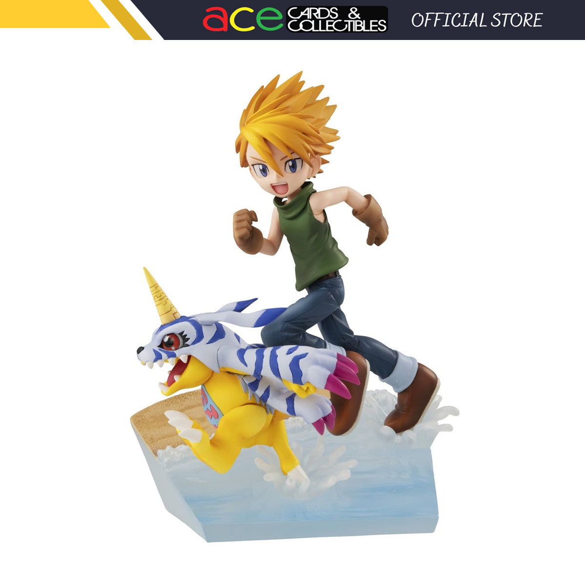 Digimon Adventure -G.E.M. Series- "Yamato Ishida & Gabumon" (2022 Ver.)-MegaHouse-Ace Cards & Collectibles