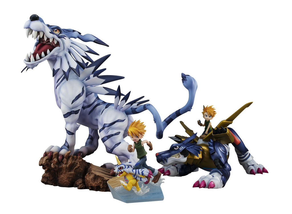 Digimon Adventure -Precious G.E.M. Series- &quot;Garurumon&quot; (Battle Ver.)-MegaHouse-Ace Cards &amp; Collectibles