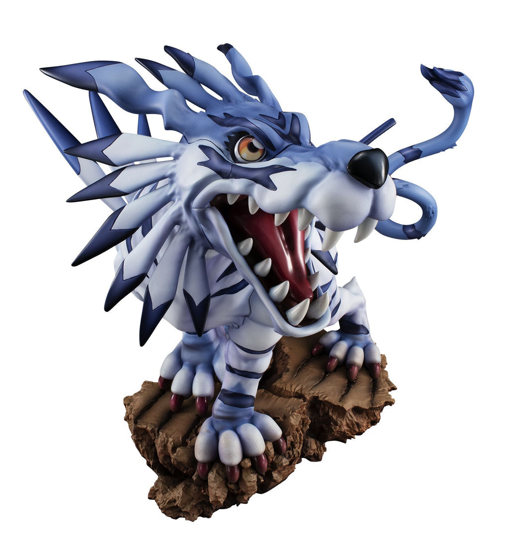 Digimon Adventure -Precious G.E.M. Series- &quot;Garurumon&quot; (Battle Ver.)-MegaHouse-Ace Cards &amp; Collectibles