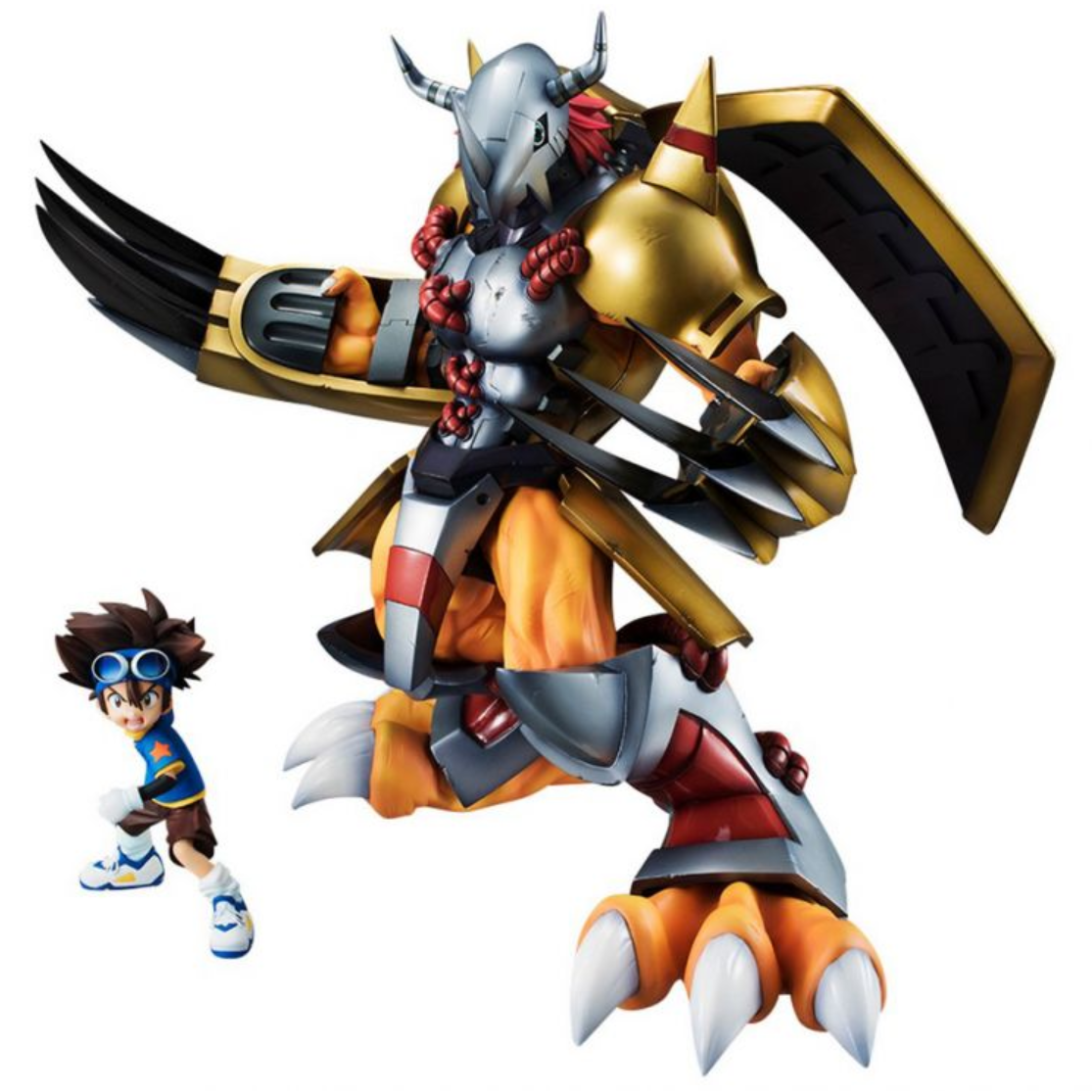 Digimon Adventure -Precious G.E.M. Series- "WarGreymon & Tai Kamiya" [Reissue]-MegaHouse-Ace Cards & Collectibles