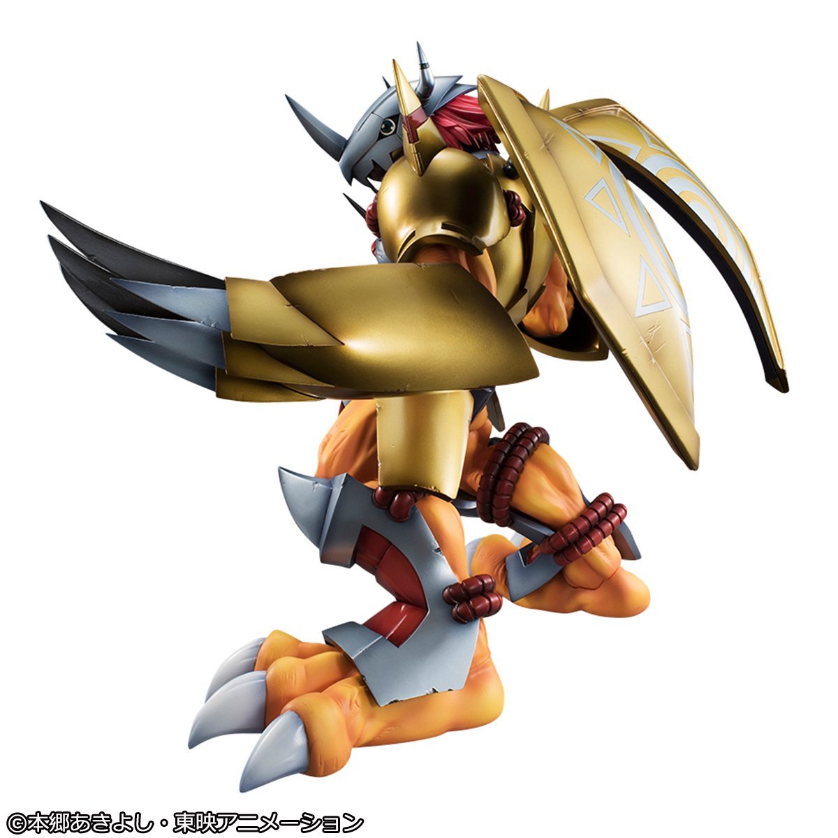 Digimon Adventure -Precious G.E.M. Series- &quot;WarGreymon &amp; Tai Kamiya&quot; [Reissue]-MegaHouse-Ace Cards &amp; Collectibles