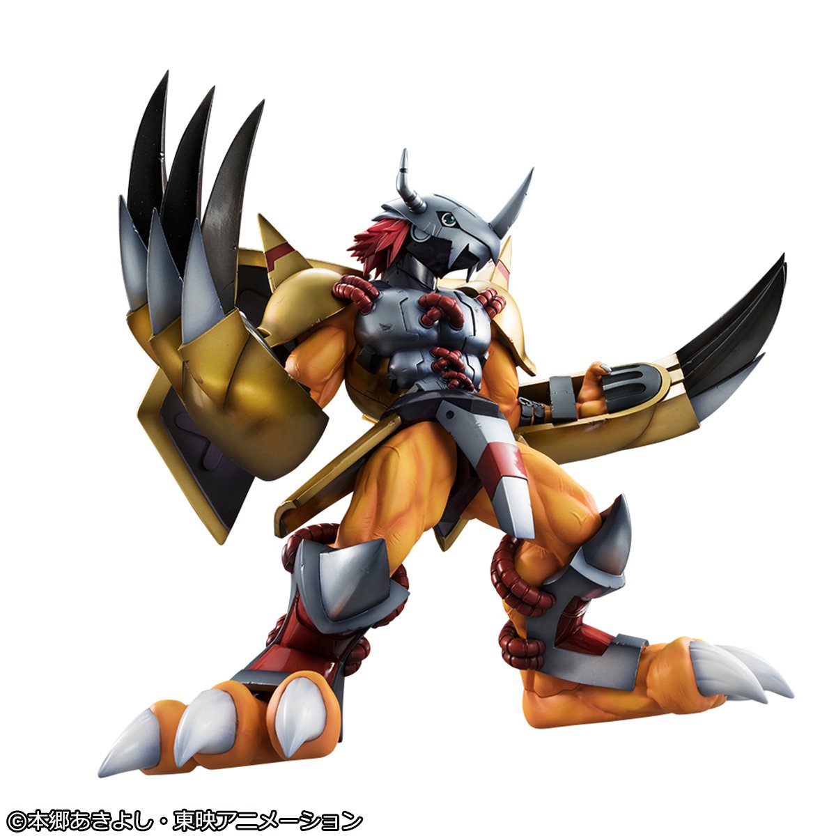 Digimon Adventure -Precious G.E.M. Series- &quot;WarGreymon &amp; Tai Kamiya&quot; [Reissue]-MegaHouse-Ace Cards &amp; Collectibles