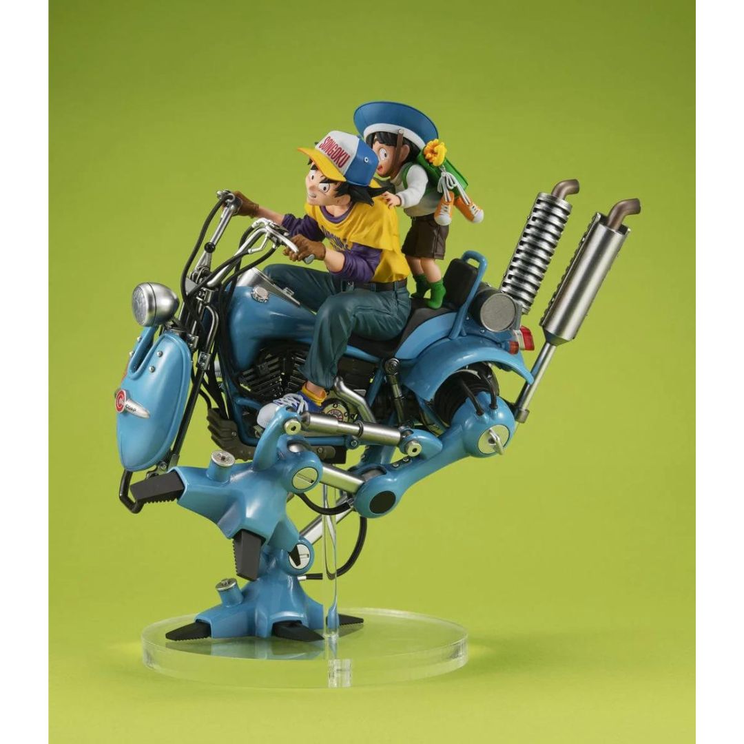 Dragon Ball Z Son Goku & Son Gohan & Robot with Two Legs-MegaHouse-Ace Cards & Collectibles