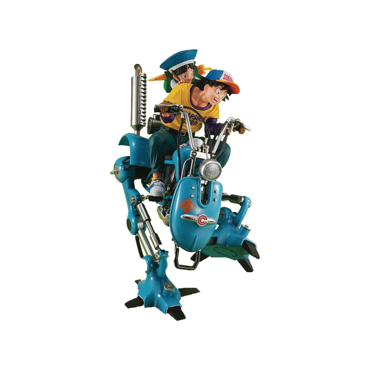 Dragon Ball Z Son Goku & Son Gohan & Robot with Two Legs-MegaHouse-Ace Cards & Collectibles