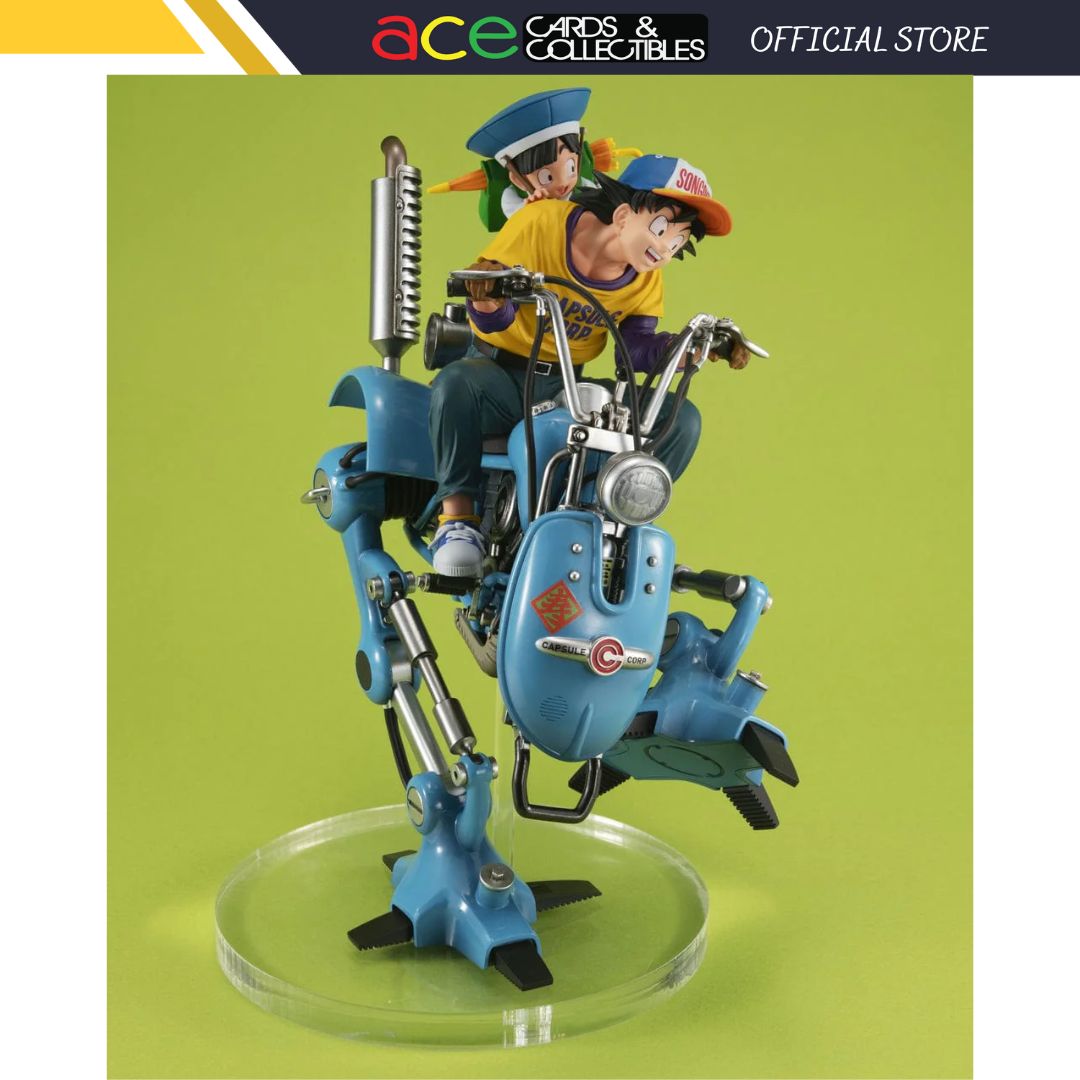 Dragon Ball Z Son Goku & Son Gohan & Robot with Two Legs-MegaHouse-Ace Cards & Collectibles