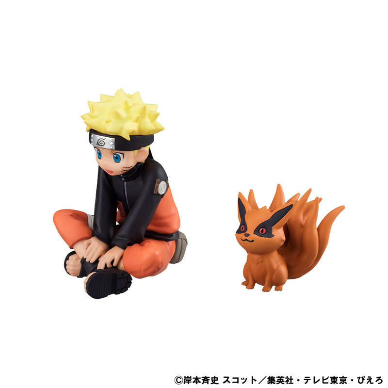 Gaiden Naruto Shippuden G.E.M. Series "Uzumaki Naruto & Biju" Set-MegaHouse-Ace Cards & Collectibles
