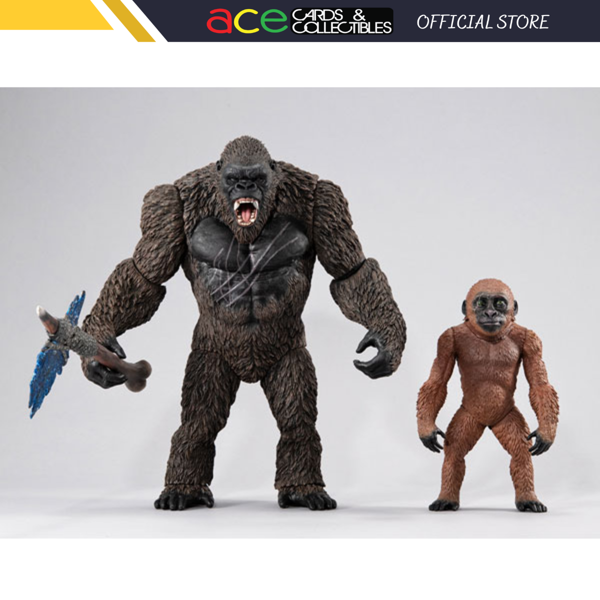 Godzilla "UA MONSTERS KONG (2024) with SUKO" (From GODZILLA×KONG The New Empire)"-MegaHouse-Ace Cards & Collectibles