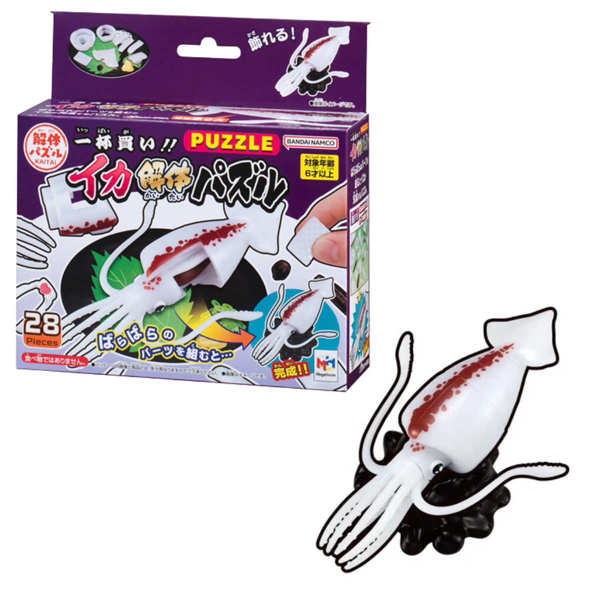 Kaitai Puzzle "Squid" Puzzle-Deposit Payment-MegaHouse-Ace Cards & Collectibles