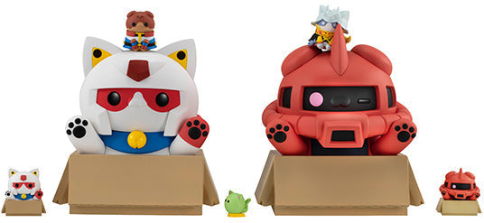 MEGA CAT PROJECT Mobile Suit Gundam The Big Series NYANDAM Gundam-Zaku-MegaHouse-Ace Cards & Collectibles