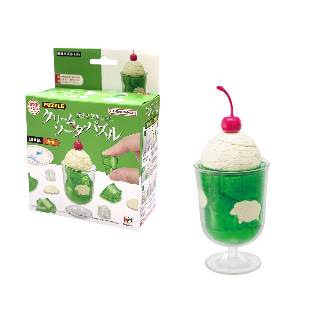 MEGAHOUSE KAITAI PUZZLE "Cream Soda" Puzzle-MegaHouse-Ace Cards & Collectibles