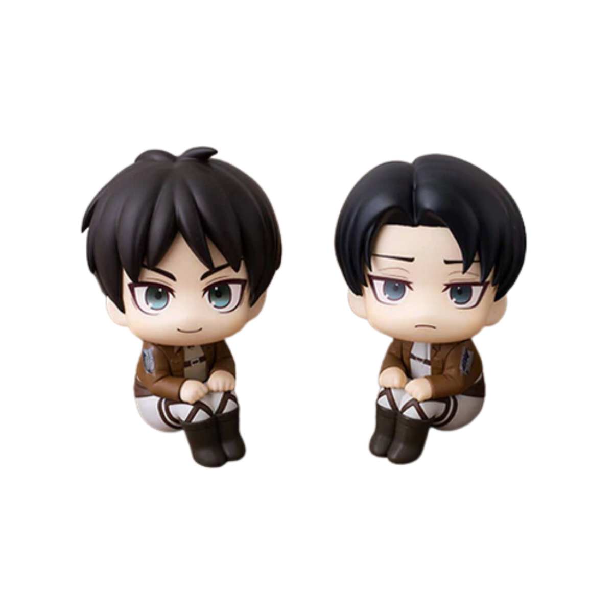 MEGAHOUSE LOOK UP SERIES - ATTACK ON TITAN "Eren Jaeger & Levi" Set (with gift)-MegaHouse-Ace Cards & Collectibles
