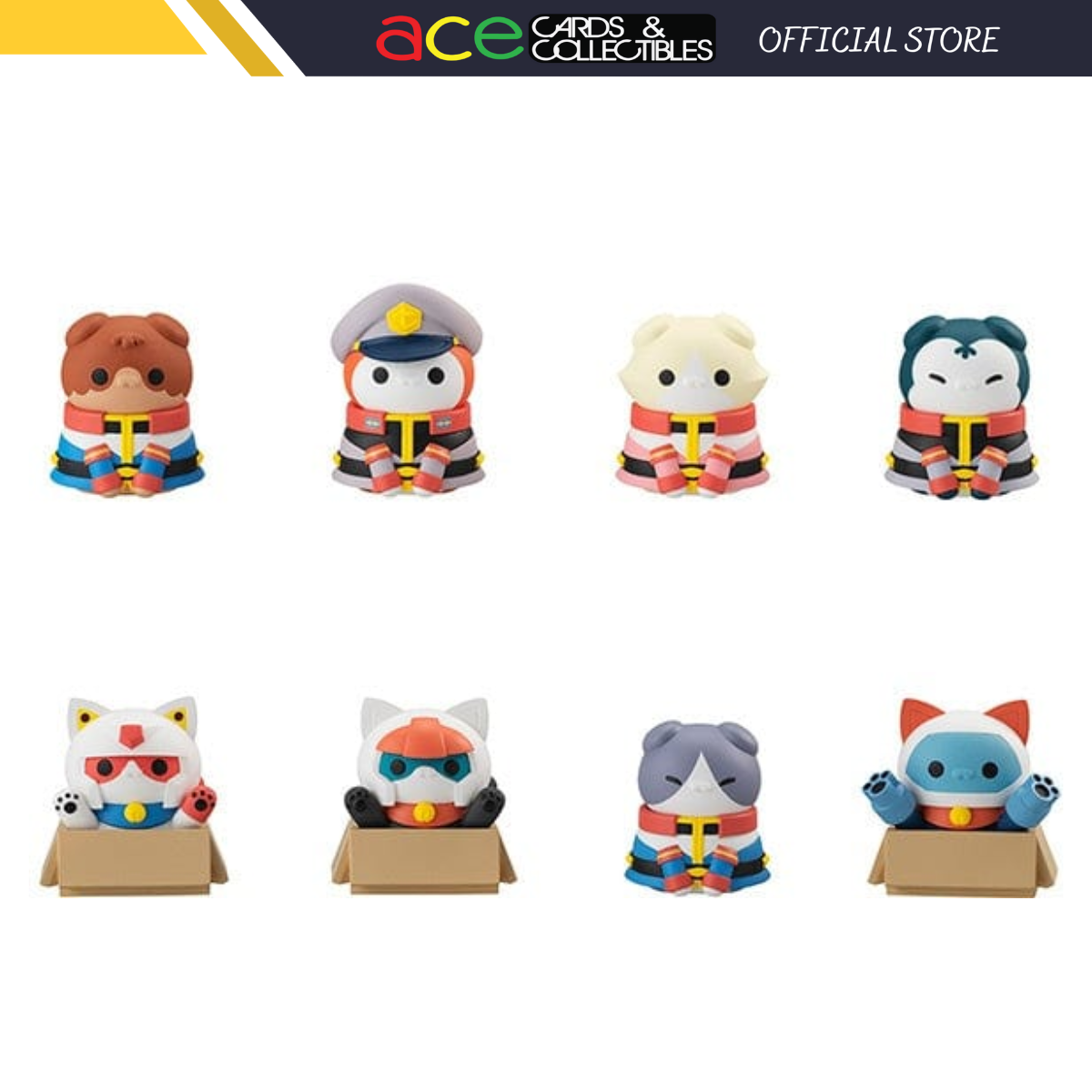 Mega Cat Project Mobile Suit Gundam Nyandam We Are The Earth Federation Forces!-Single Box (Random)-MegaHouse-Ace Cards & Collectibles