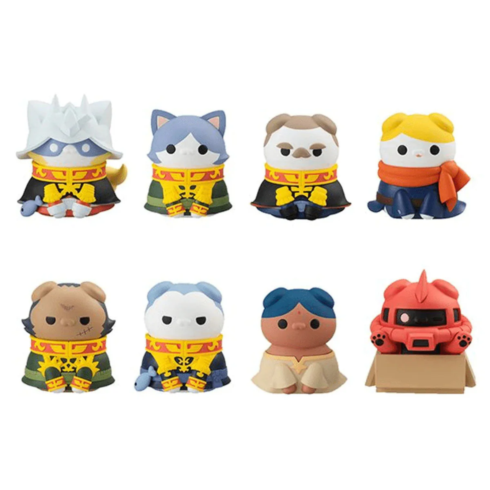 Mega Cat Project: Mobile Suit Gundam Nyandam "We Are The Principality of Zeon!"-Single Box (Random)-MegaHouse-Ace Cards & Collectibles