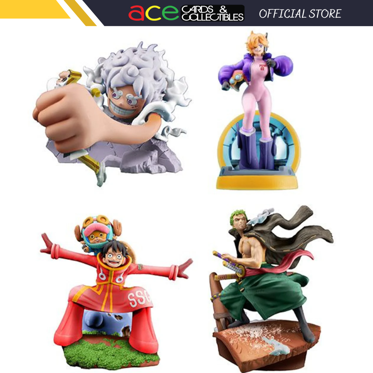 MegaHouse LOGBOX RE BIRTH The Egghead Arc Figure (One Piece)-Single Box (Random)-MegaHouse-Ace Cards & Collectibles
