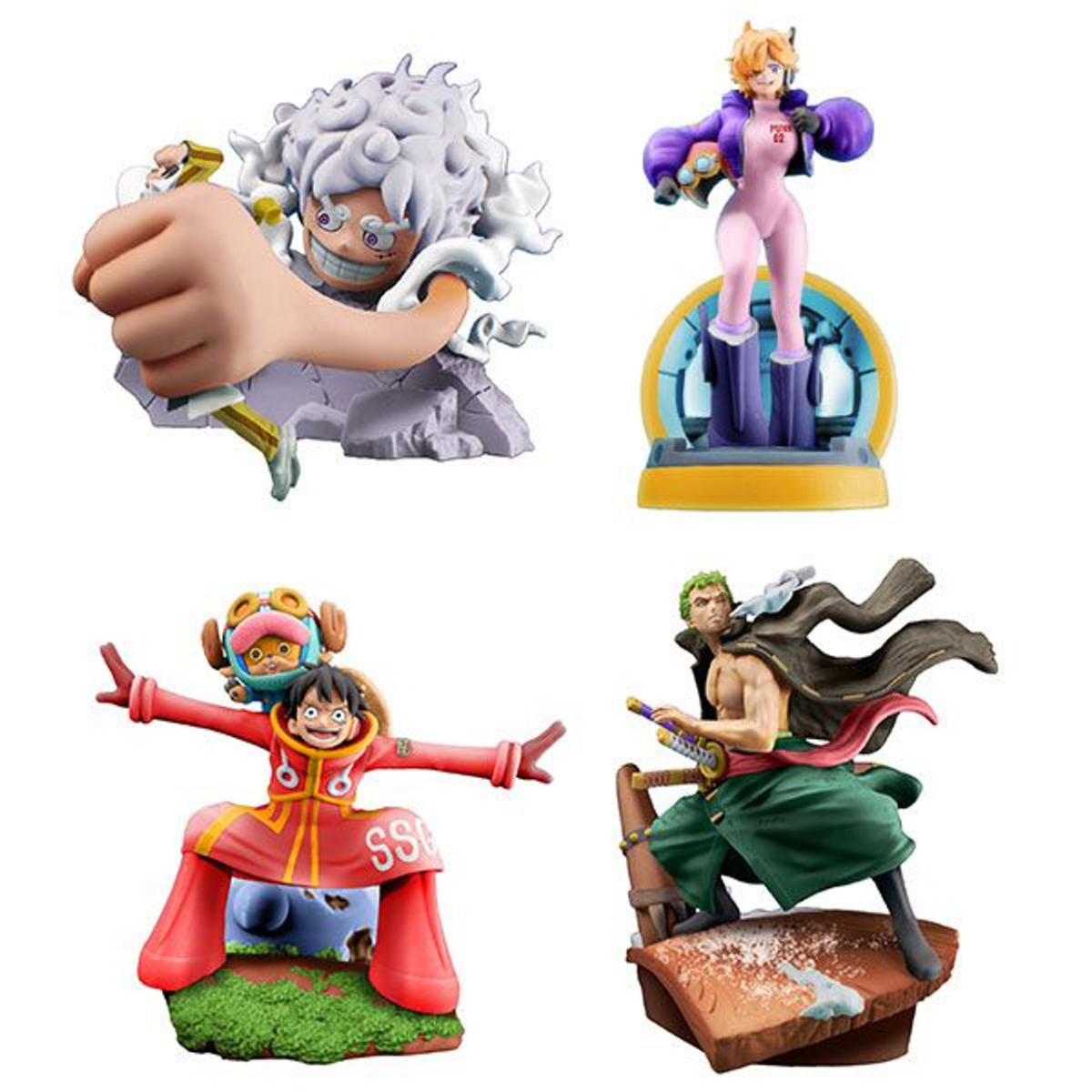 MegaHouse LOGBOX RE BIRTH The Egghead Arc Figure (One Piece)-Single Box (Random)-MegaHouse-Ace Cards & Collectibles