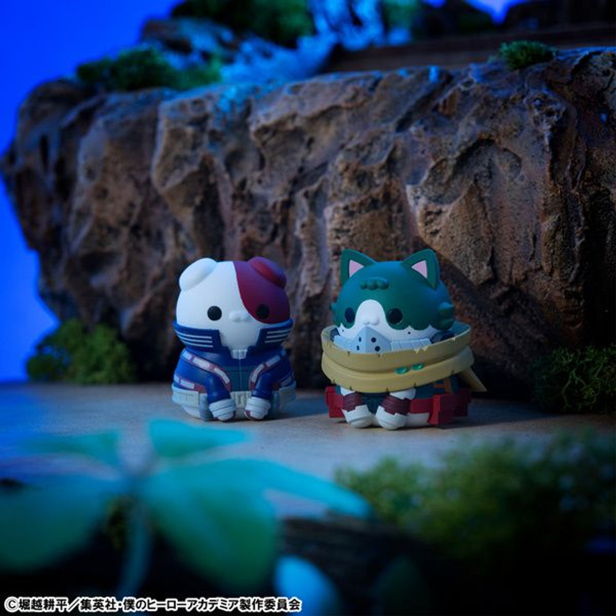 MegaHouse Mega Cat Project ”My Hero Academia“ HeroAca Nyanko No.01 Figure (SET of 8pcs)-Single Box (Random)-MegaHouse-Ace Cards & Collectibles