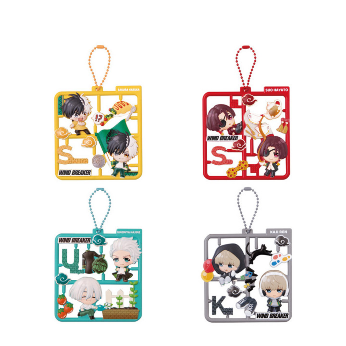 MegaHouse Plat Collection "Wind Breaker" (SET of 4pcs)-Single Box (Random)-MegaHouse-Ace Cards & Collectibles