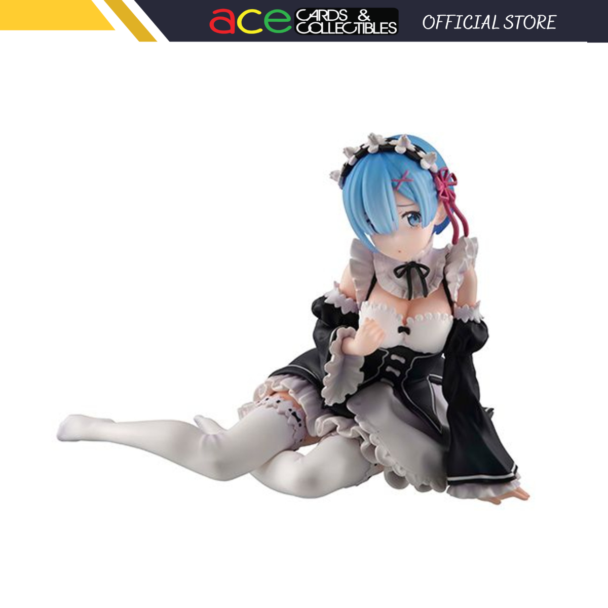 Melty Princess Re: Life In a Different World From Zero Palm Size &quot;Rem&quot;-MegaHouse-Ace Cards &amp; Collectibles