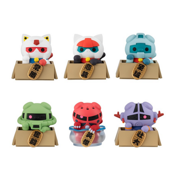 Mobile Suit Gundam MEGA CAT PROJECT "Nyandam ☆ Lukycat" Series-Single (Random)-MegaHouse-Ace Cards & Collectibles