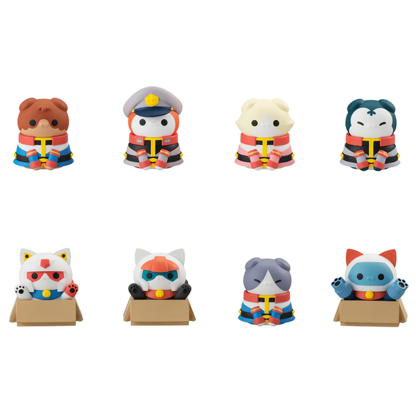 Mobile Suit Gundam Nyandam Mega Cat Project "We are the EARTH FEDERATION FORCES!" (Repeat)-Single Box-MegaHouse-Ace Cards & Collectibles