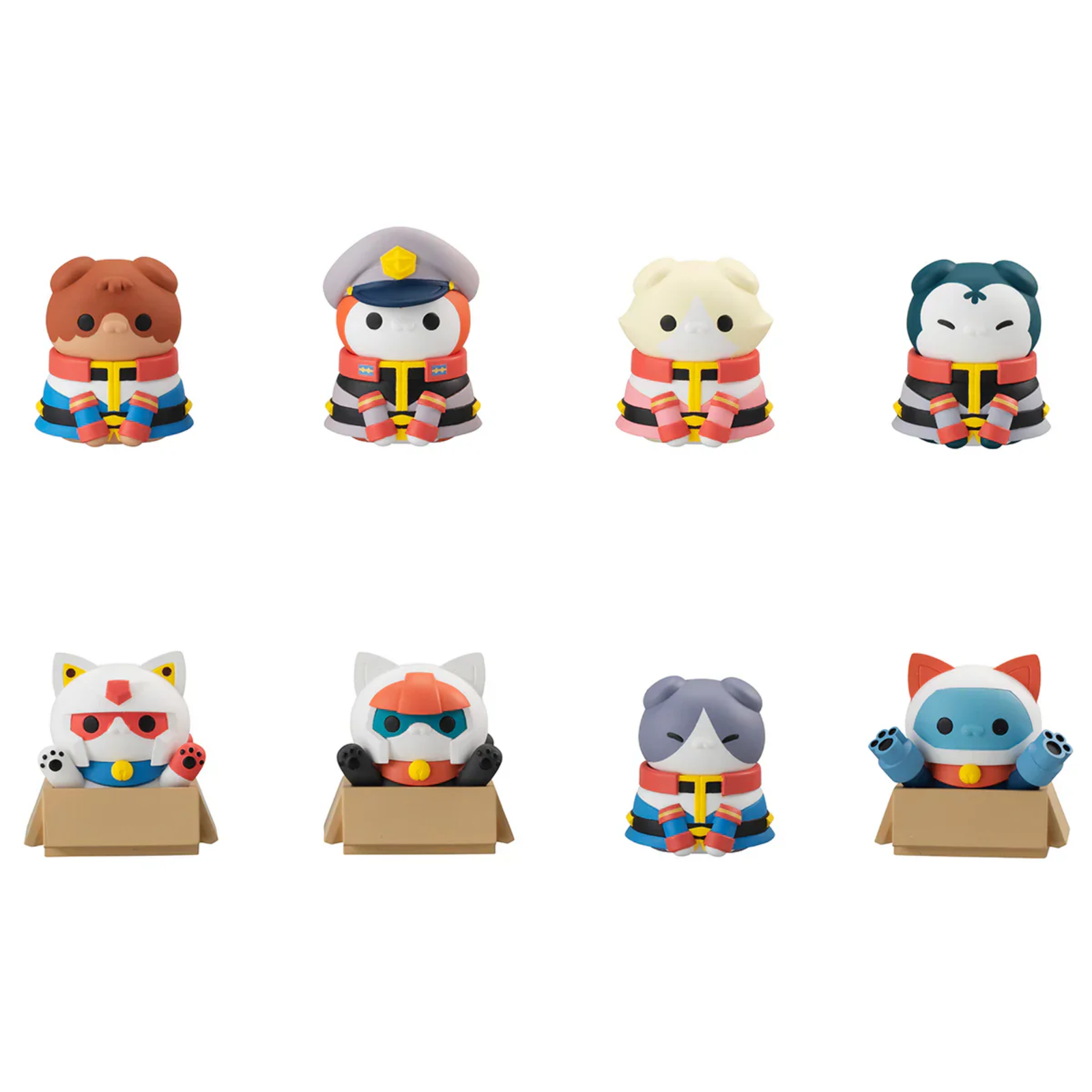 Mobile Suit Gundam Nyandam Mega Cat Project "We are the EARTH FEDERATION FORCES!" (Repeat)-Single Box-MegaHouse-Ace Cards & Collectibles