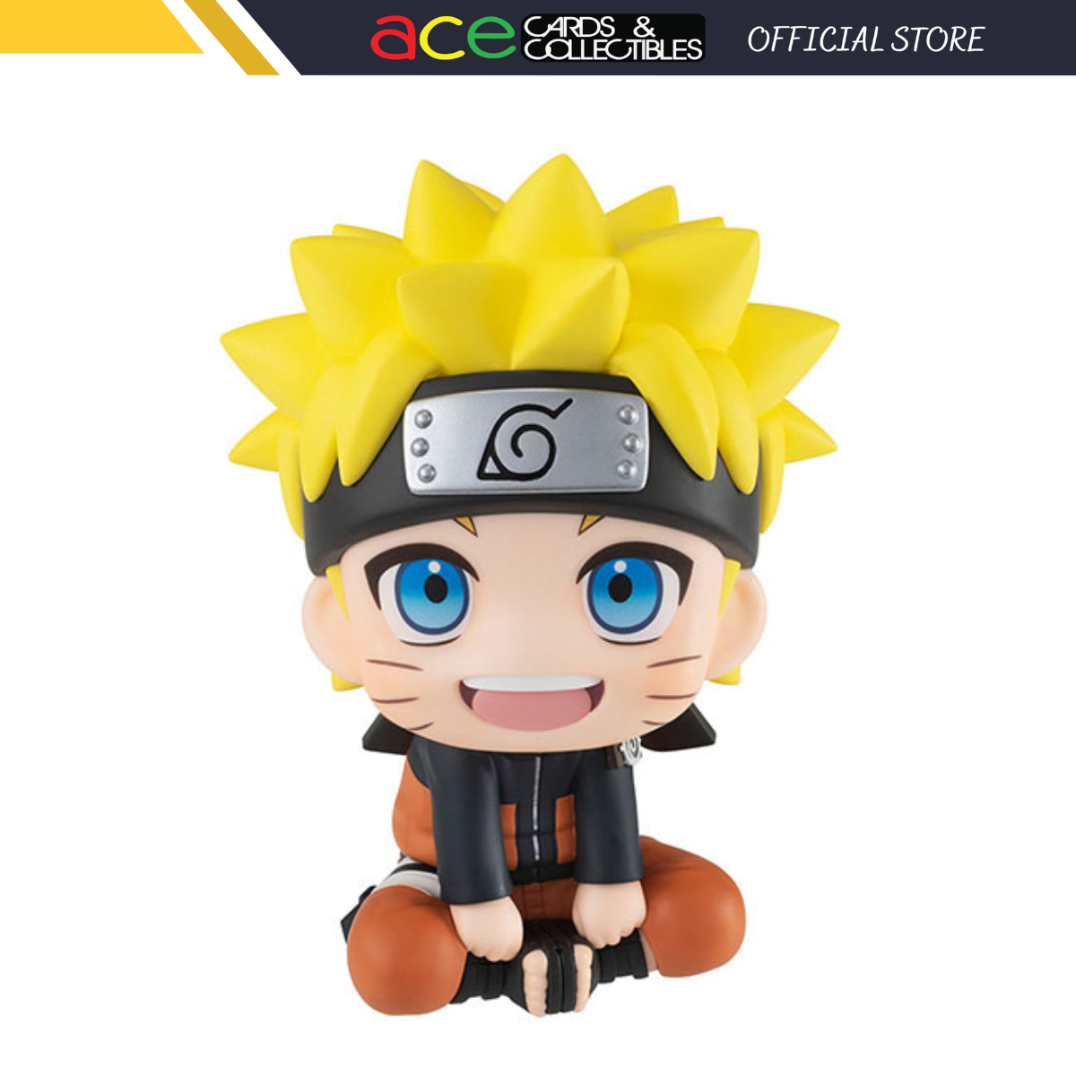 NARUTO SHIPPUDEN LOOK UP SERIES "Naruto Uzumaki" (Repeat)-MegaHouse-Ace Cards & Collectibles