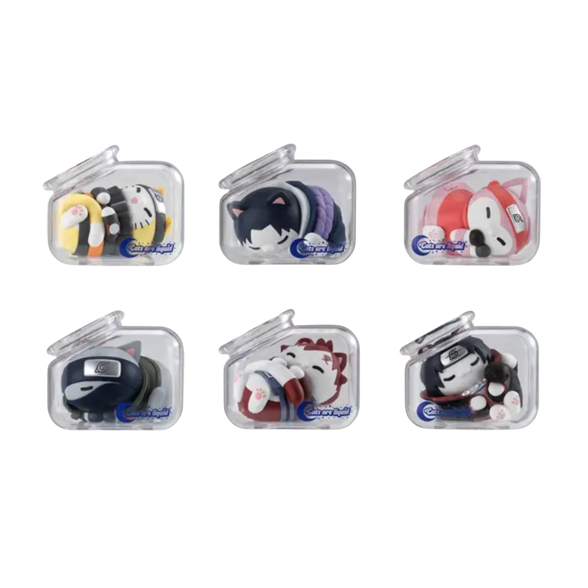 Naruto Shippuden Mega Cat Project "Good Night Nyaruto!"-Whole Box (8pcs)-MegaHouse-Ace Cards & Collectibles