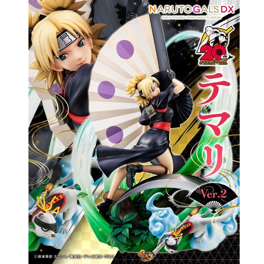 Naruto Shippuden -NARUTO GALS- "Temari" (Ver.2)-MegaHouse-Ace Cards & Collectibles