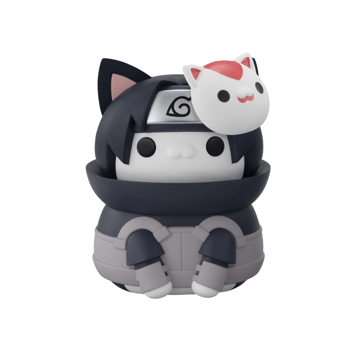 Naruto Shippuden Nyanto! The Big Nyaruto Series Mega Cat Project-Itachi Uchiha Anbu-MegaHouse-Ace Cards &amp; Collectibles