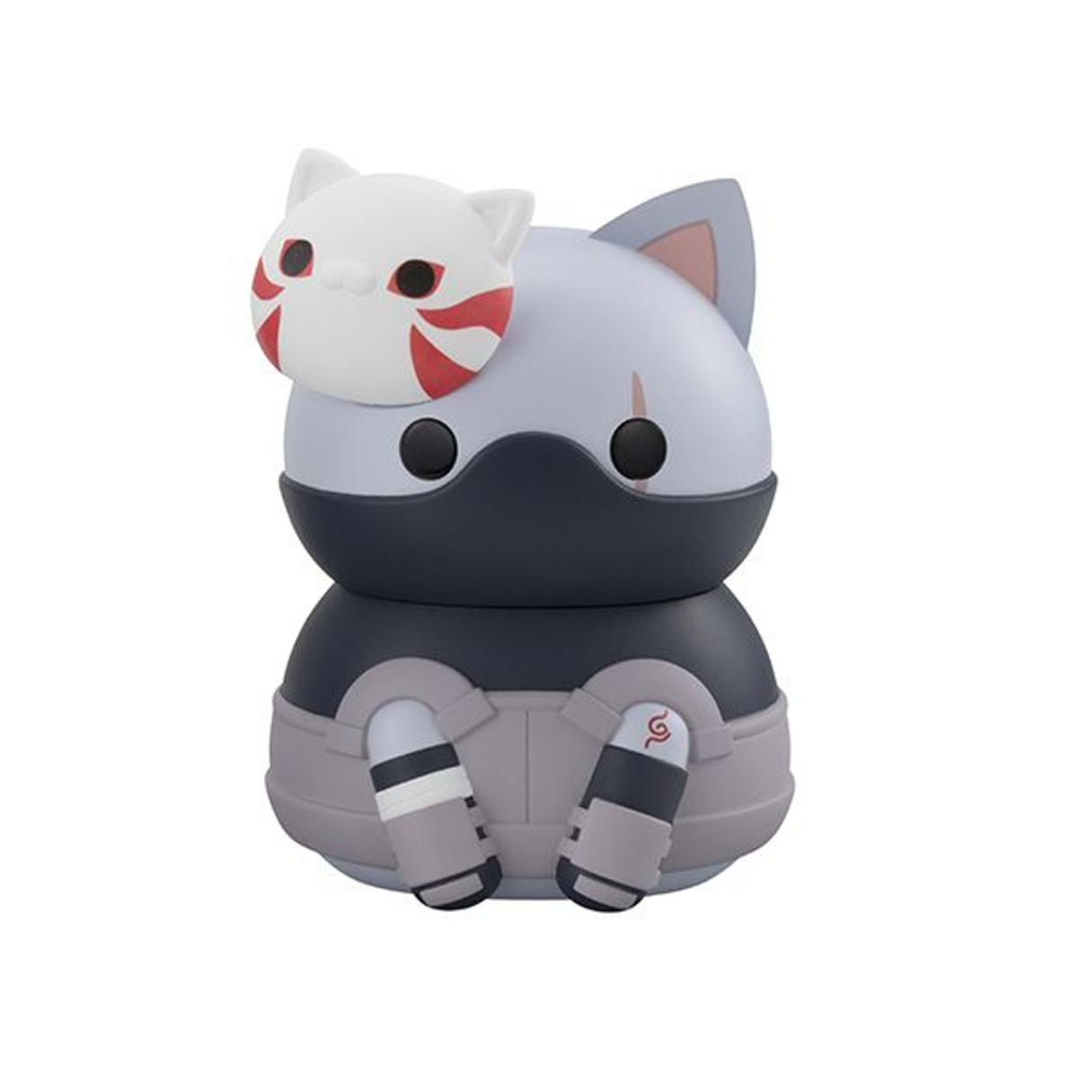 Naruto Shippuden Nyanto! The Big Nyaruto Series Mega Cat Project-Kakashi Hatake Anbu-MegaHouse-Ace Cards &amp; Collectibles