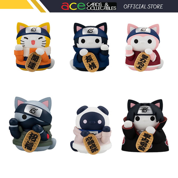Naruto Shippuden: Nyaruto! Mega Cat Project Beckoning Cat Fortune-Single Box (Random)-MegaHouse-Ace Cards & Collectibles