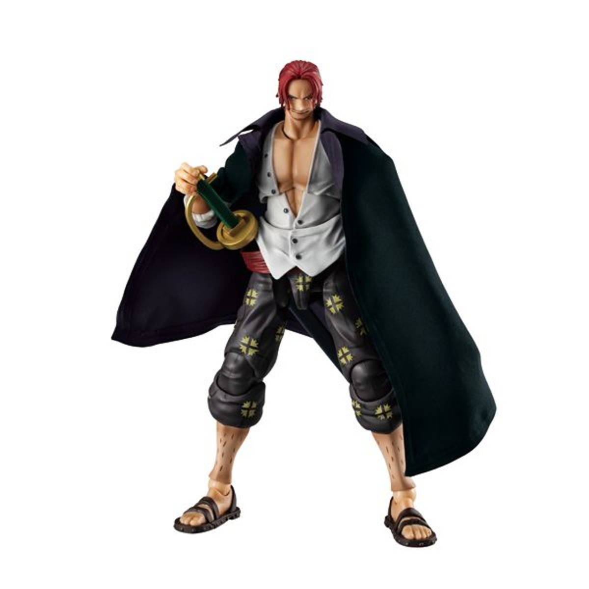 ONE PIECE VARIABLE ACTION HEROES "Red-haired Shanks ver.1.5"-MegaHouse-Ace Cards & Collectibles