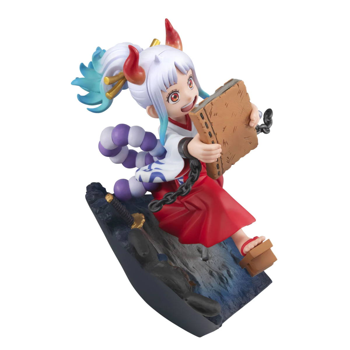 One Piece G.E.M. Series - RUN! RUN! RUN! &quot;Yamato&quot;-MegaHouse-Ace Cards &amp; Collectibles
