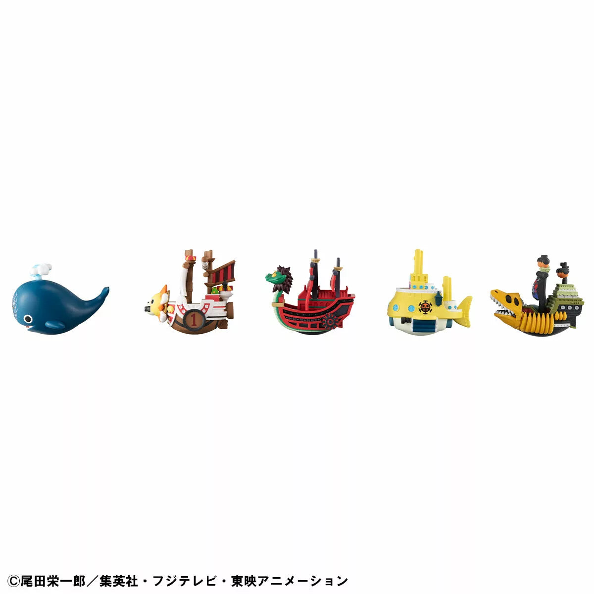 One Piece Grand Line Collection Set Yuracolle Series Vol.2 (SET of 5pcs)-MegaHouse-Ace Cards & Collectibles