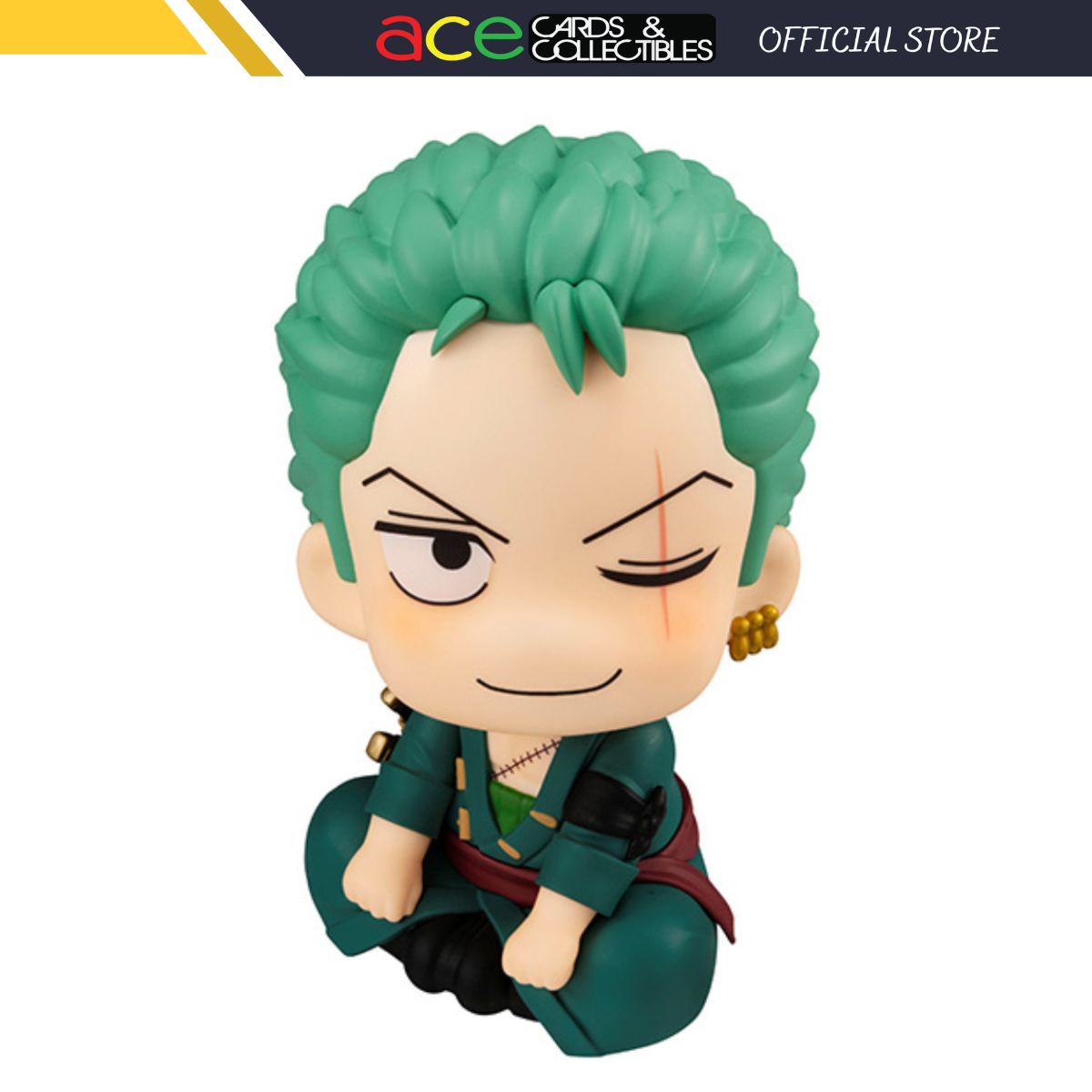 One Piece Look Up Series &quot;Roronoa Zoro&quot; (Re-run)-MegaHouse-Ace Cards &amp; Collectibles