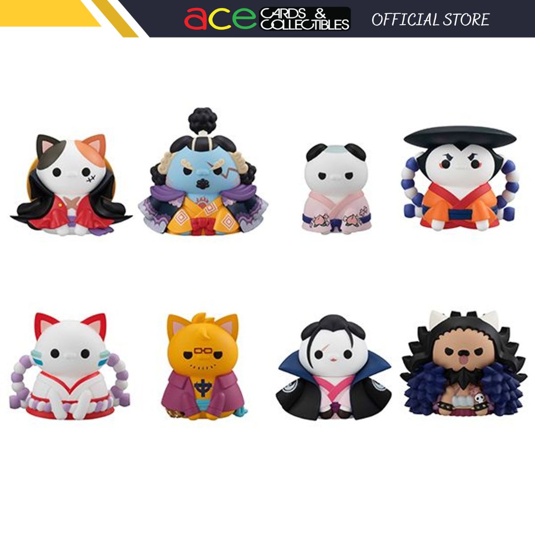 One Piece Mega Cat Project Nyan Piece Nyan! Luffy and Wano Country Arc-Single Box (Random)-MegaHouse-Ace Cards &amp; Collectibles