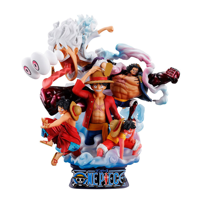 One Piece Petitrama DX Series Logbox Rebirth 02 Luffy Special-MegaHouse-Ace Cards & Collectibles