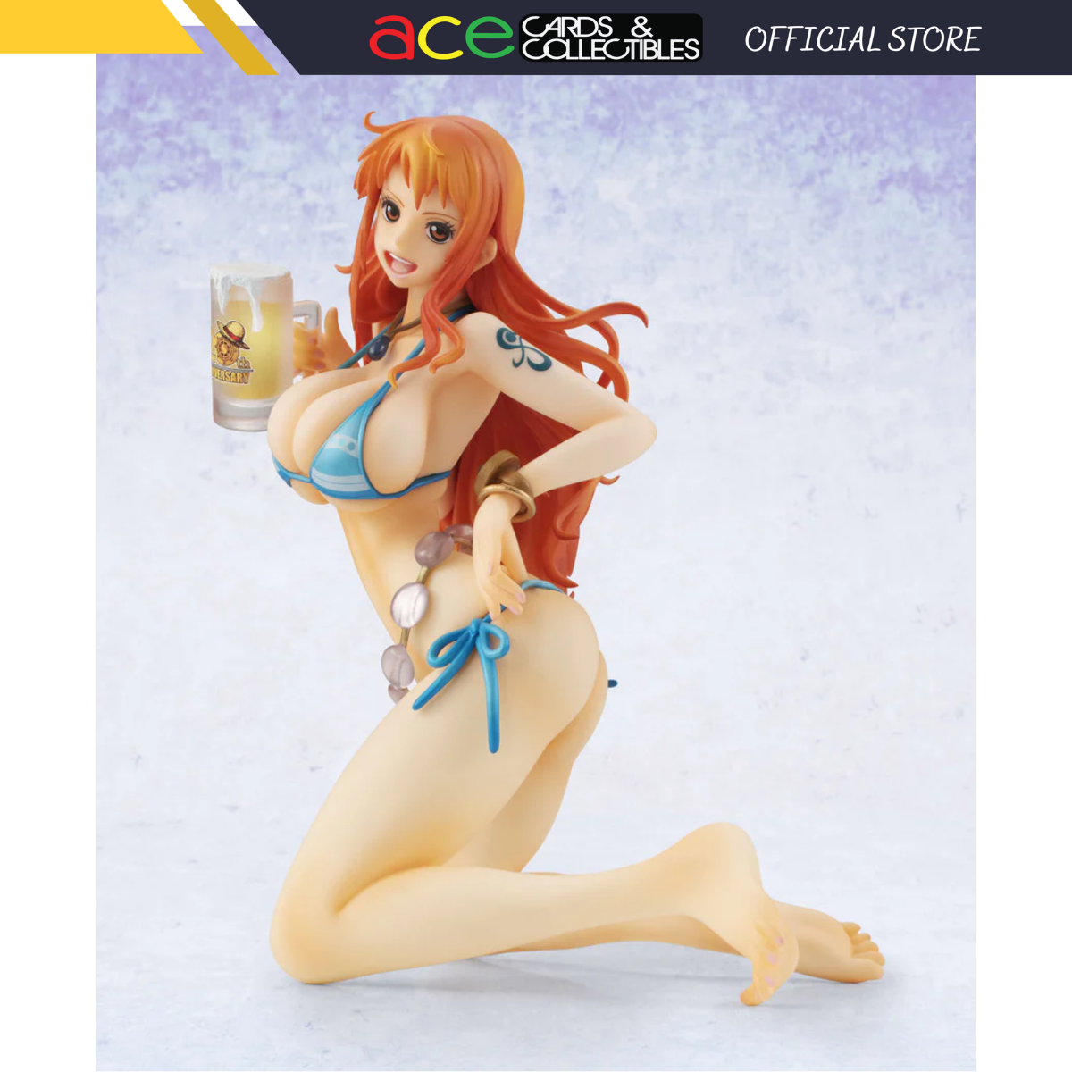 One Piece Portrait of Pirates P.O.P. Limited Edtion &quot;Nami&quot; (Ver. BB_SP 20th Anniversary)-MegaHouse-Ace Cards &amp; Collectibles