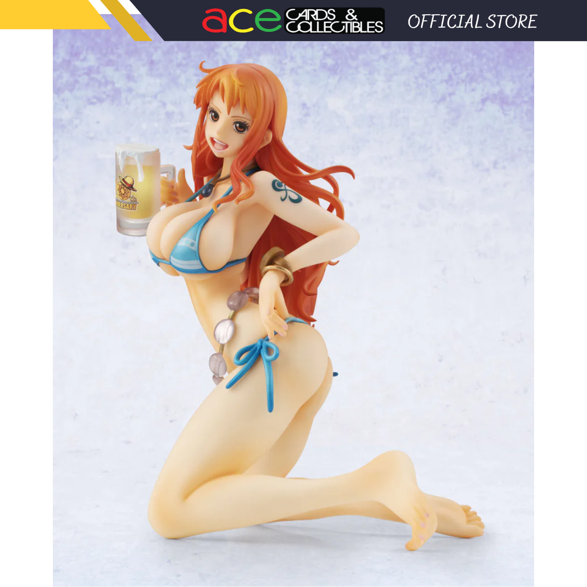One Piece Portrait of Pirates P.O.P. Limited Edtion "Nami" (Ver. BB_SP 20th Anniversary)-MegaHouse-Ace Cards & Collectibles