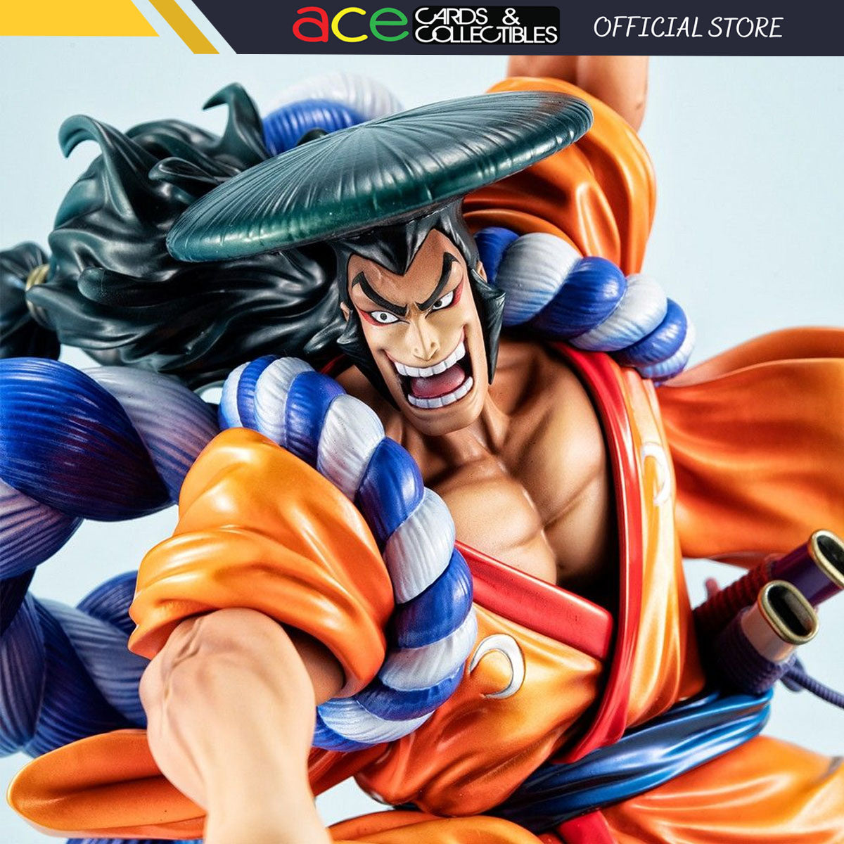 One Piece Portrait of Pirates P.O.P. -Warriors Alliance- &quot;Oden Koduki&quot;-MegaHouse-Ace Cards &amp; Collectibles